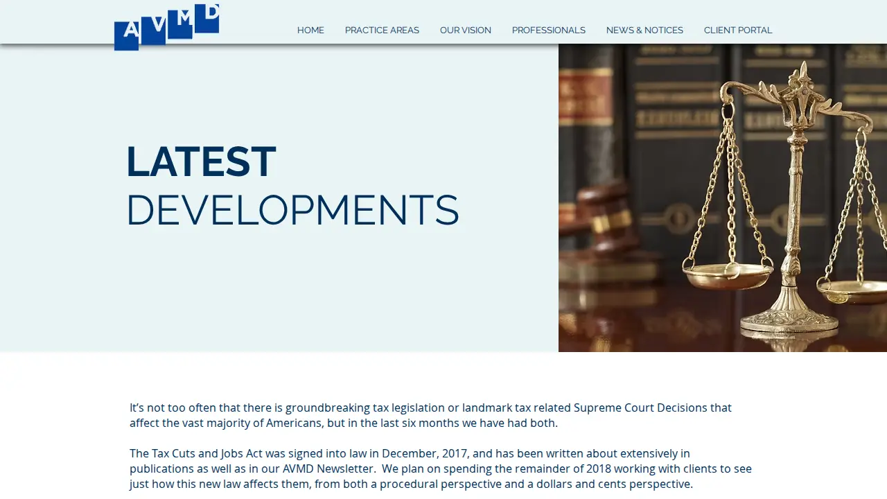 AVM DeMars CPAs, LLP page