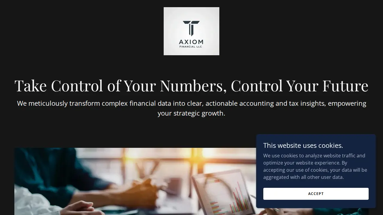 Axiom Financial LLC website