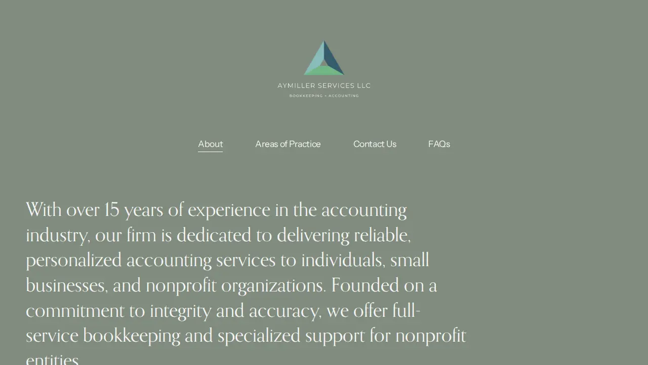 AYMiller Services LLC page