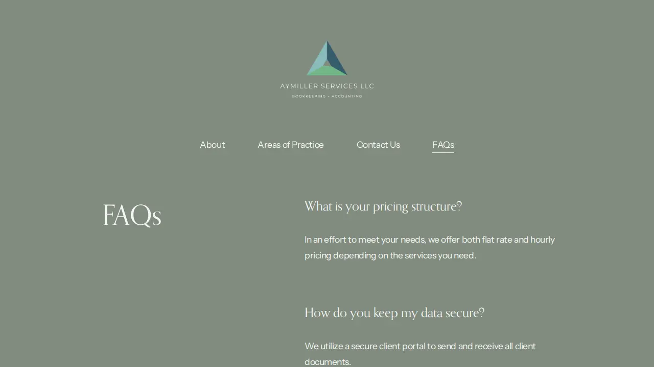 AYMiller Services LLC page