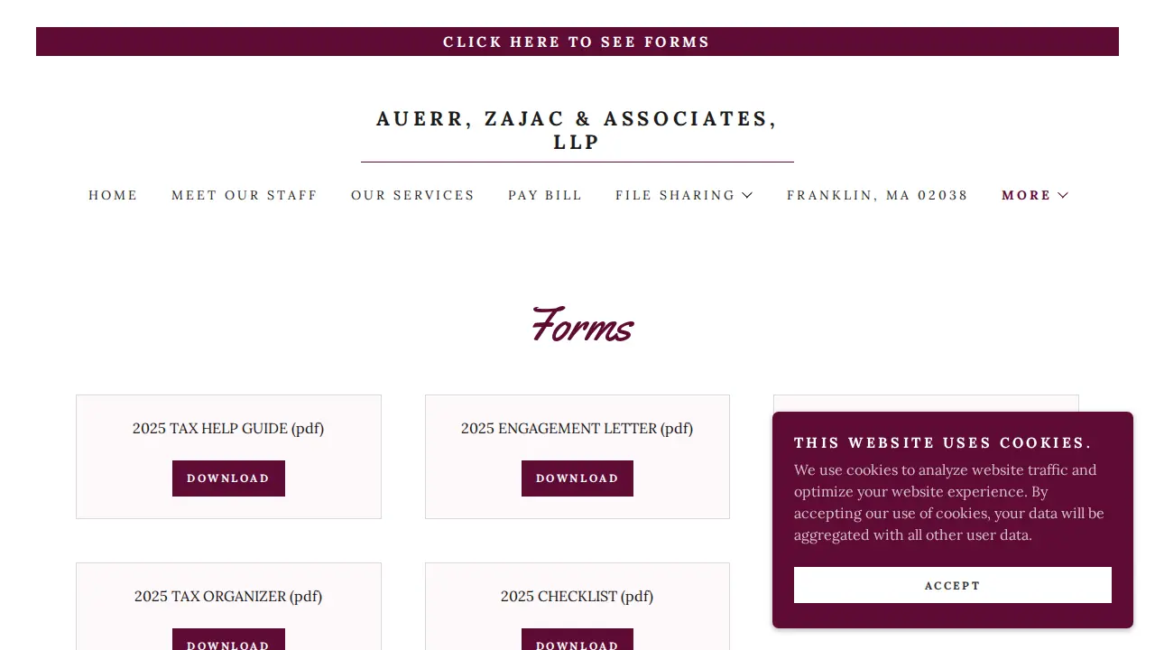 Auerr Zajac & Associates LLP page