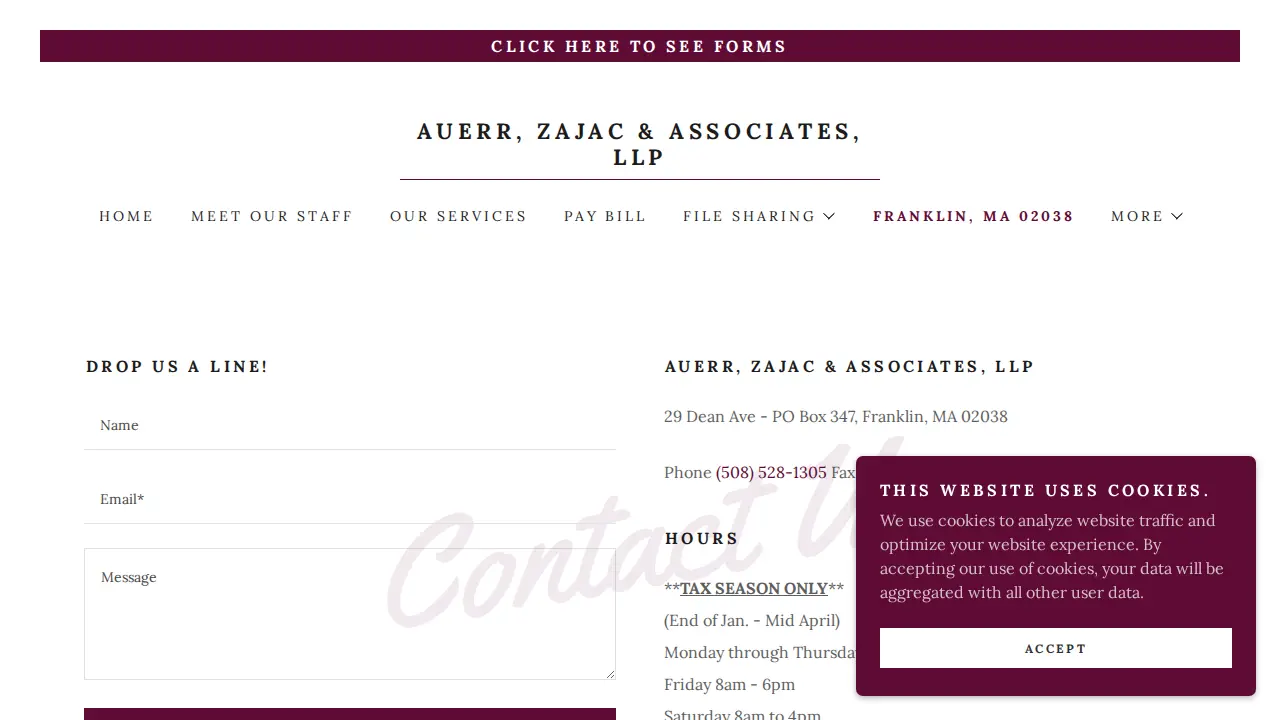 Auerr Zajac & Associates LLP page