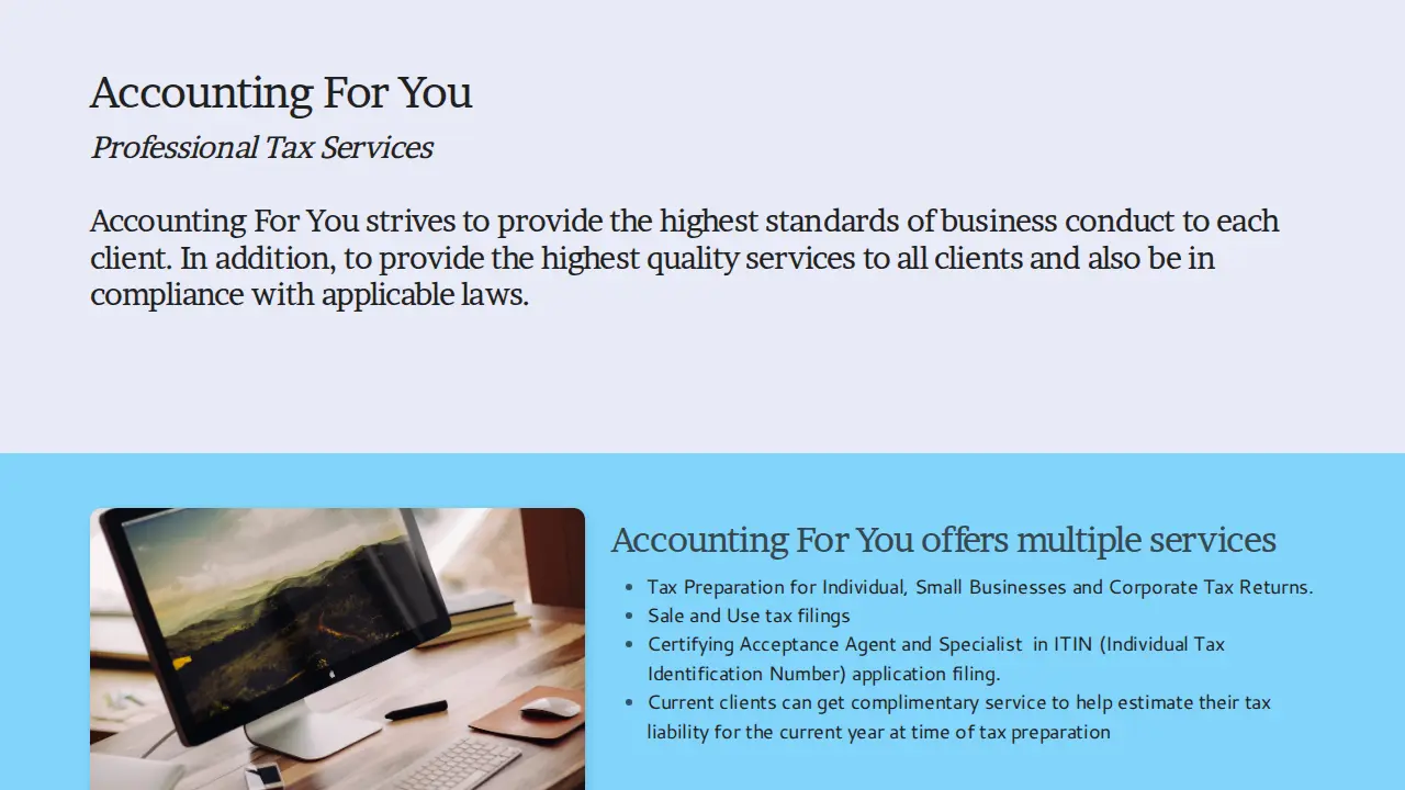 Accounting For You