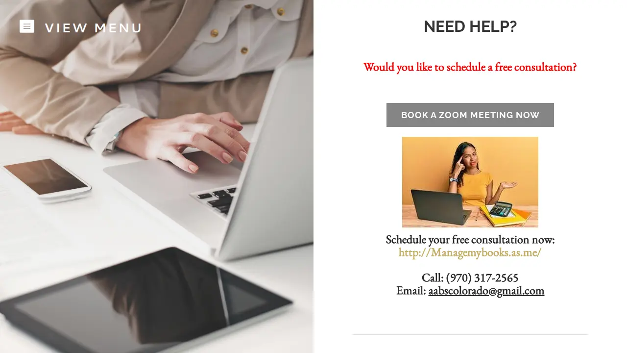 An Accountant's Bookkeeping & Tax Service, LLC page