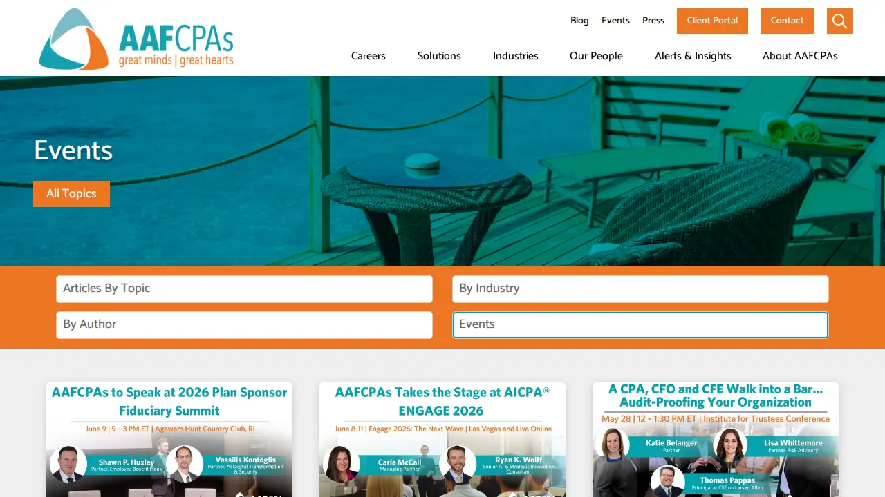 AAFCPAs page