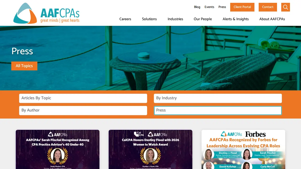 AAFCPAs page