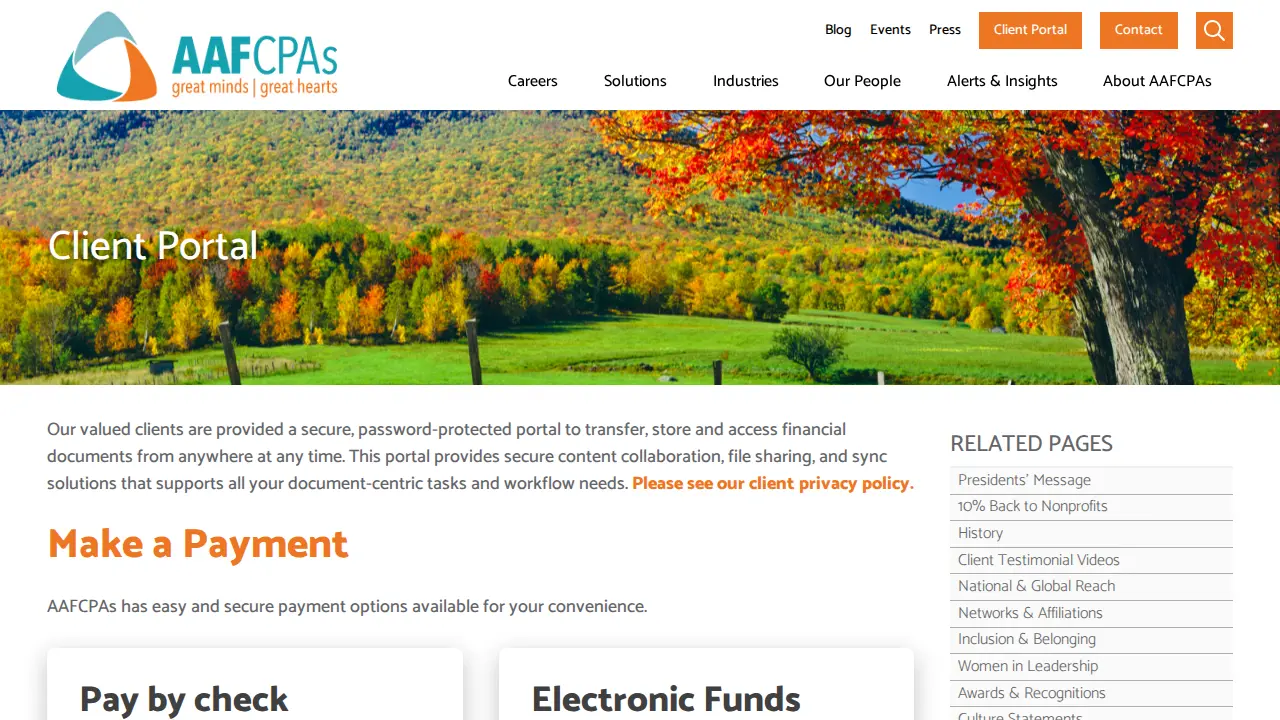 AAFCPAs page
