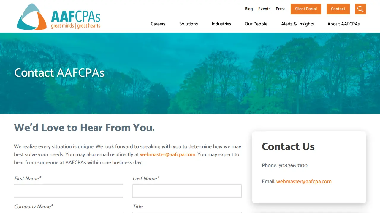AAFCPAs page