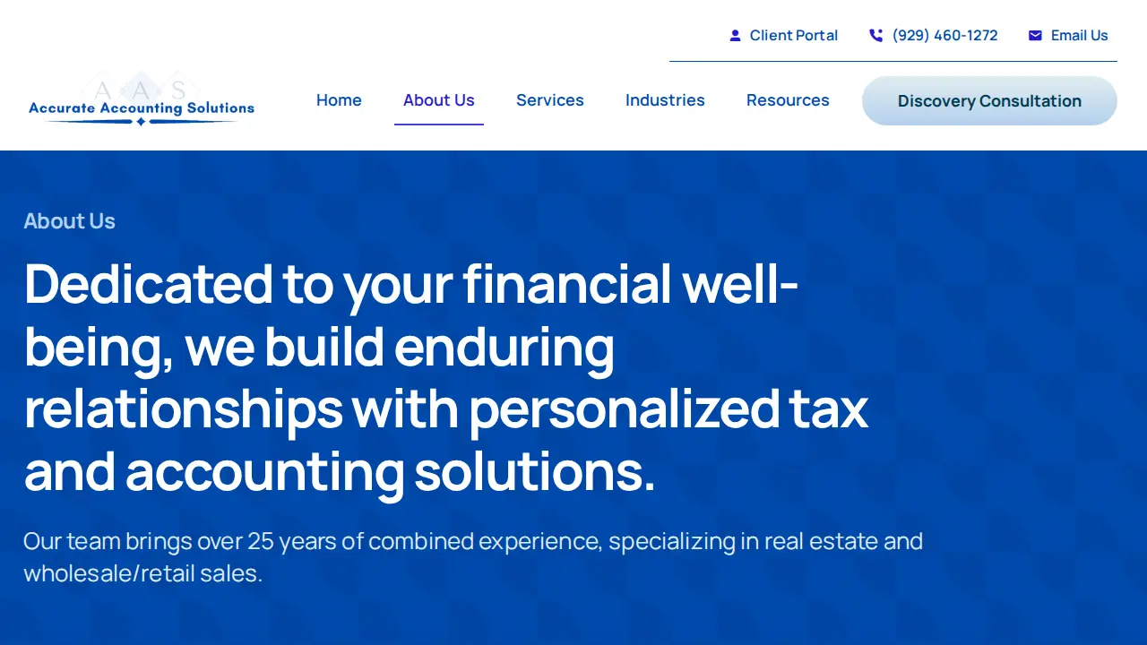 Shlomo Blasenstein, CPA page