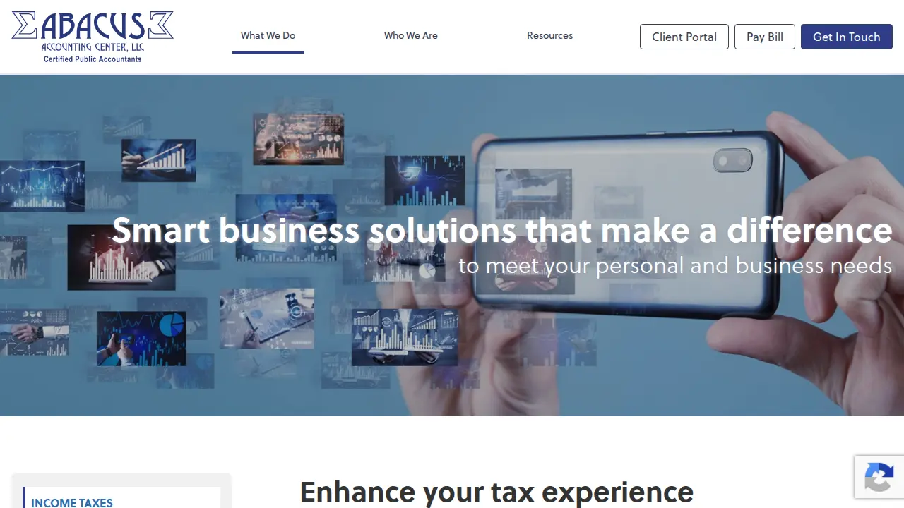 Abacus Accounting Center, LLC - CPA Firm page