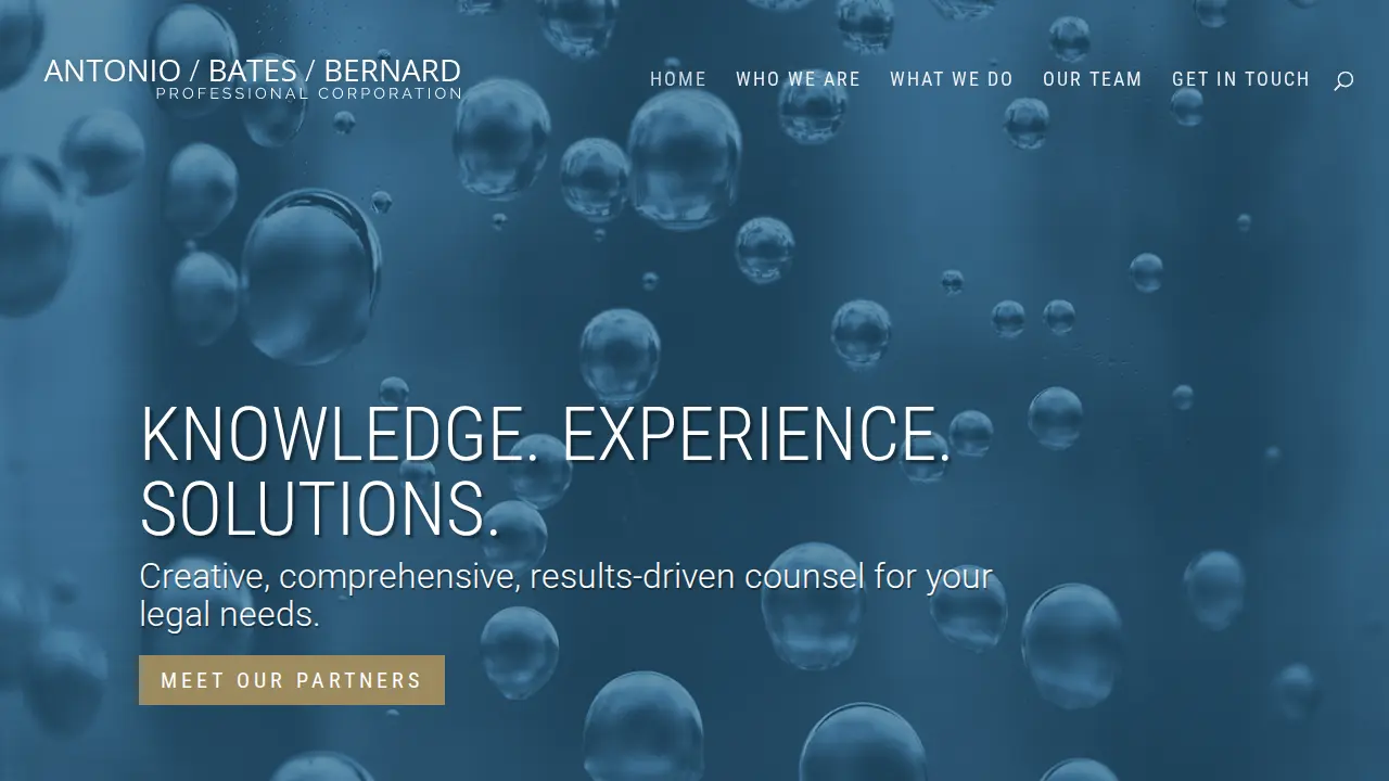 Antonio Bates Bernard website