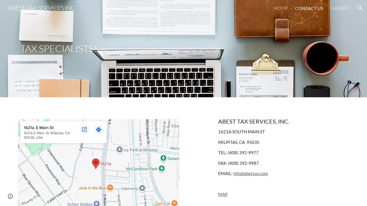 Abest Tax Services Inc page