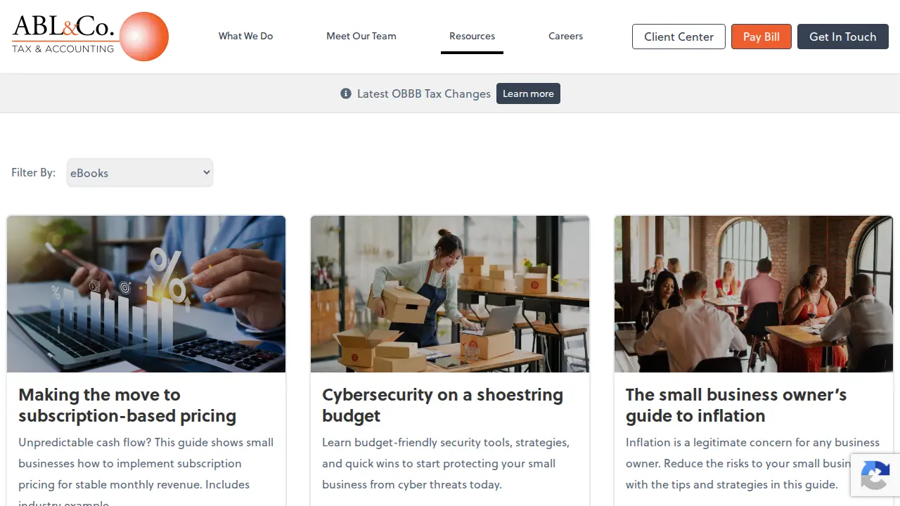 ABL&Co. Tax and Accounting page