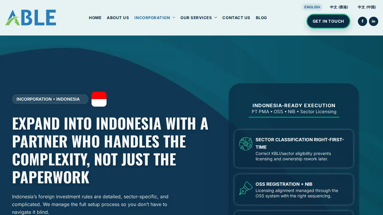 ABLE Accounting & Taxation Limited page