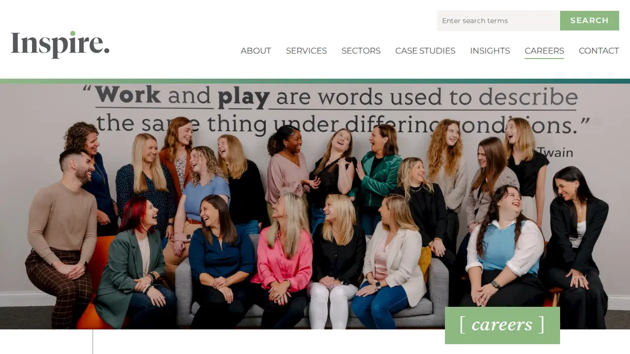 Inspire page