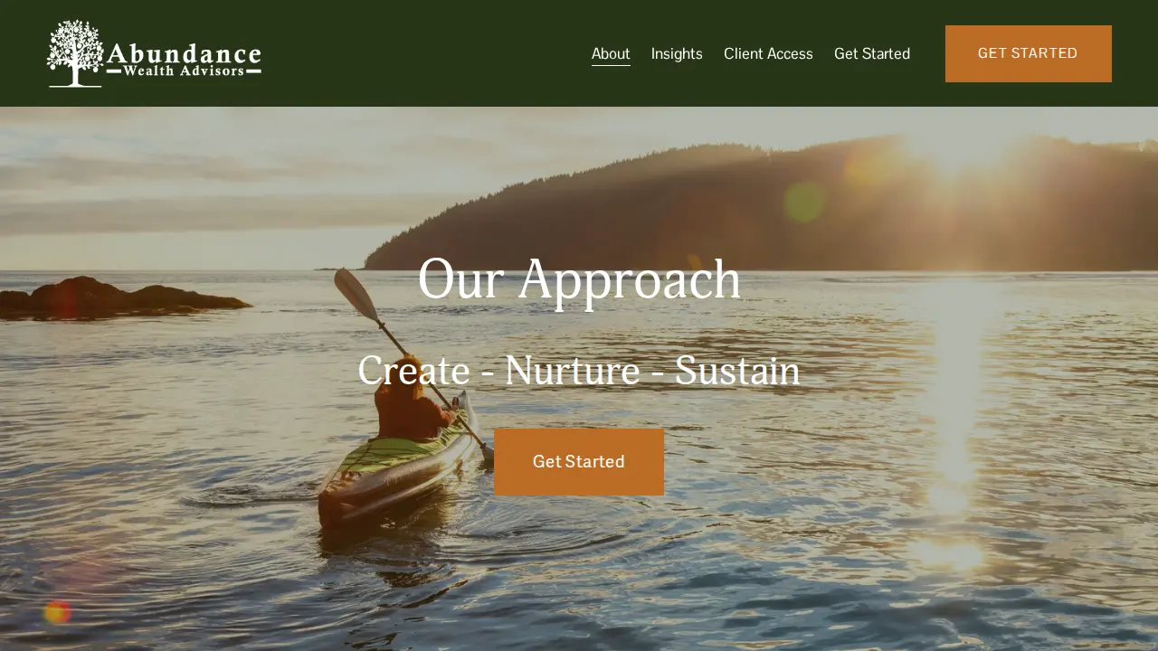 Abundance Wealth Advisors page