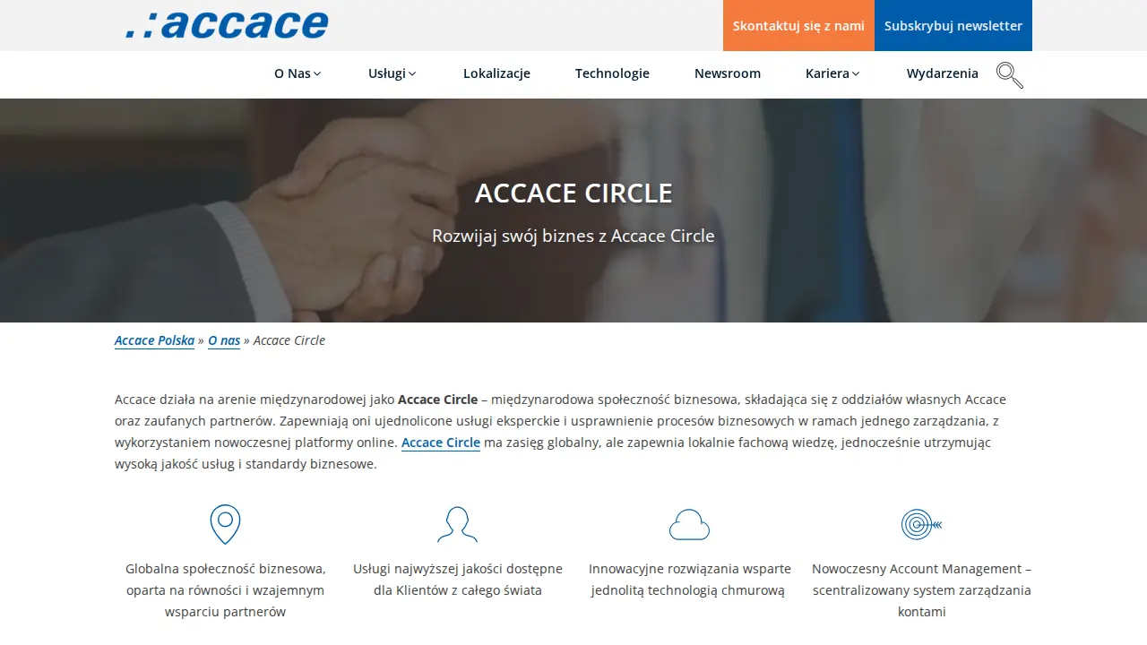 Accace | Payroll, accounting and tax experts in Poland page