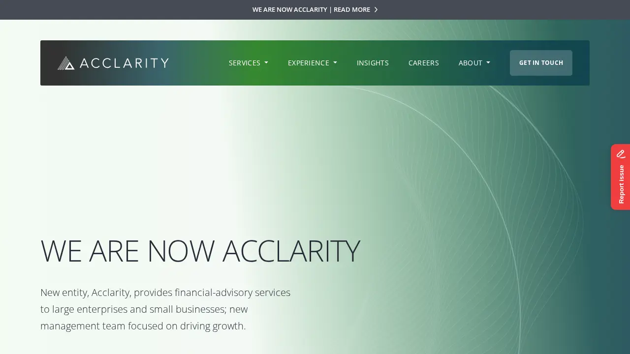 Acclarity Group page