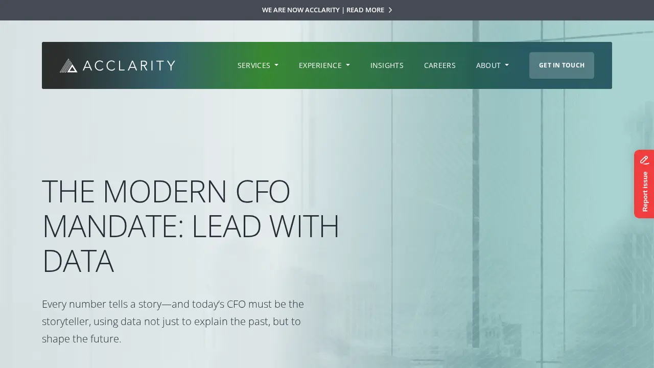Acclarity Group page