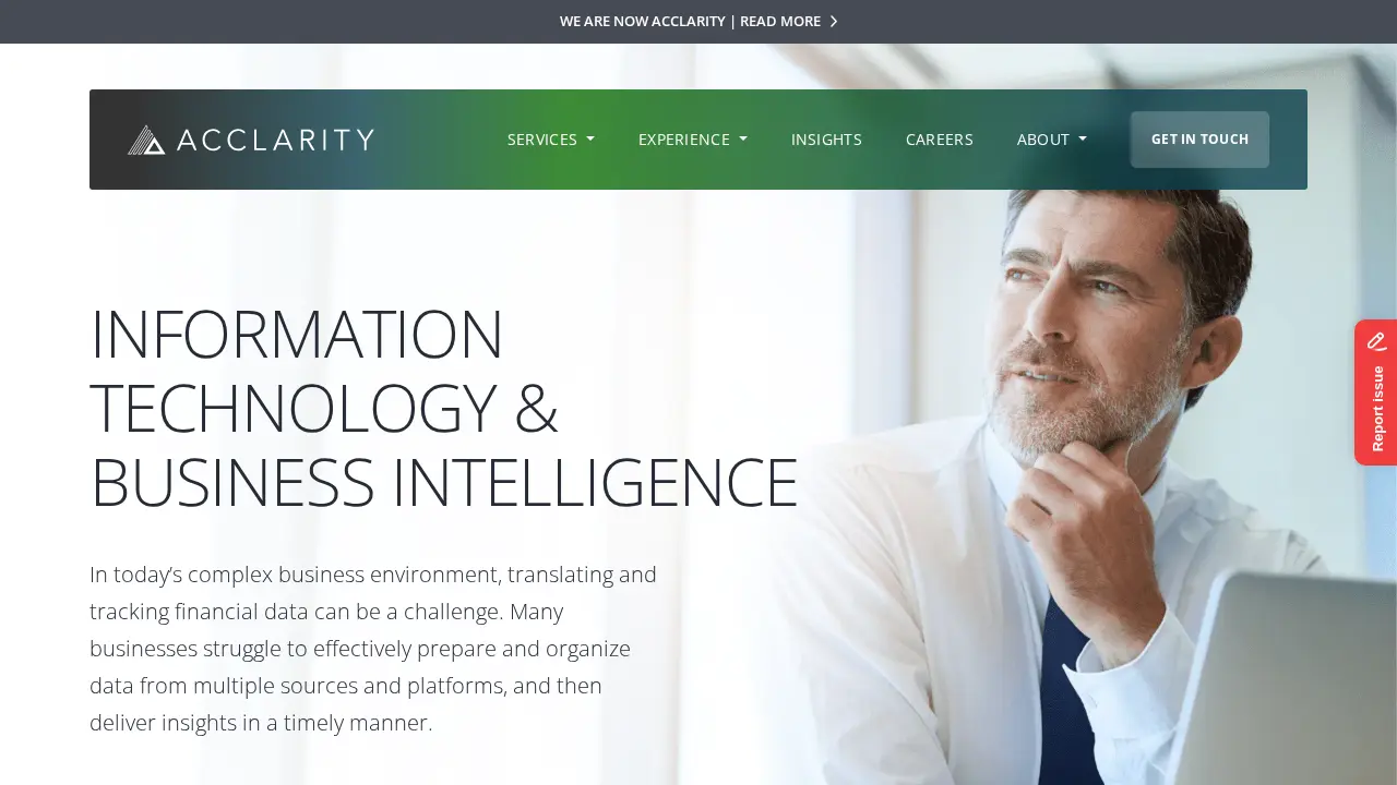 Acclarity Group page