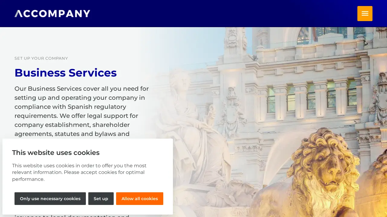 ACCOMPANY Spain page