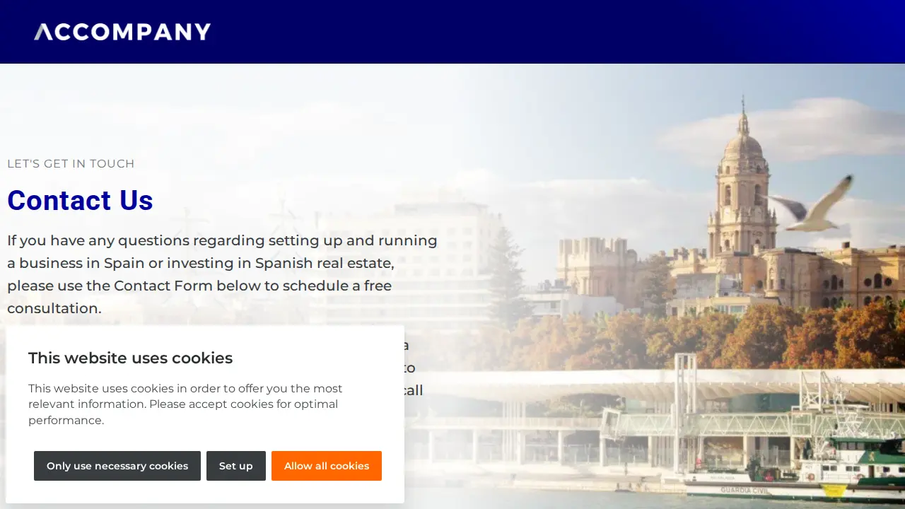 ACCOMPANY Spain page