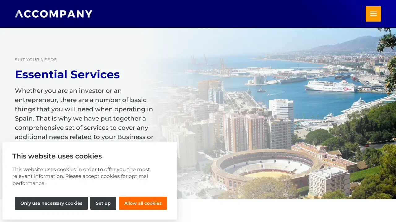 ACCOMPANY Spain page