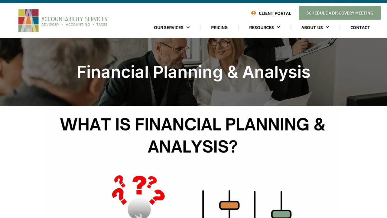 Accountability Services PLLC page