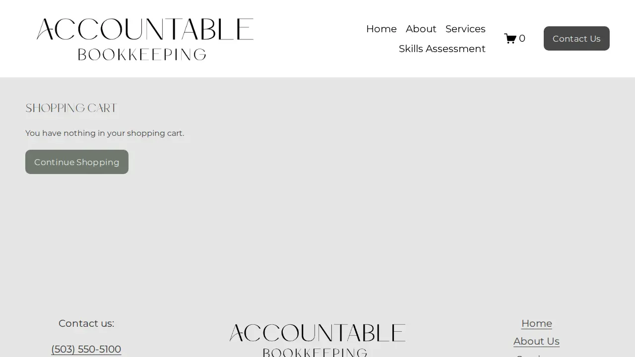 Accountable Bookkeeping LLC page