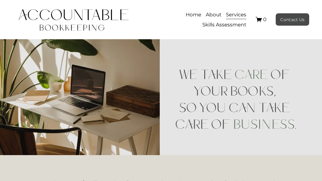 Accountable Bookkeeping LLC page