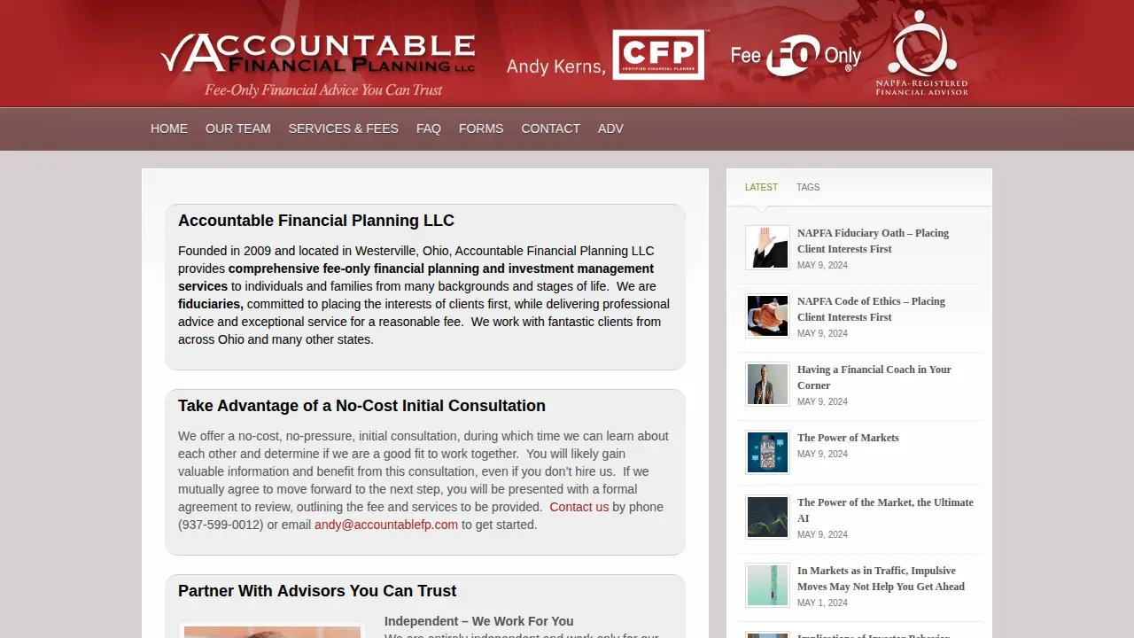 Accountable Financial Planning LLC