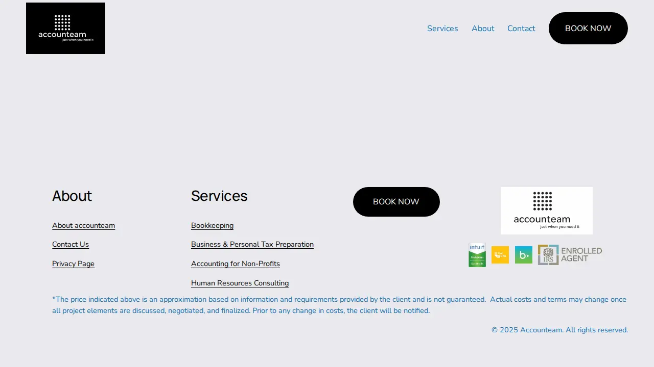 accounteamtax page