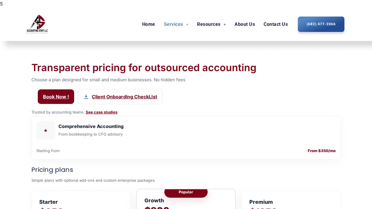 Accounting Staff LLC page