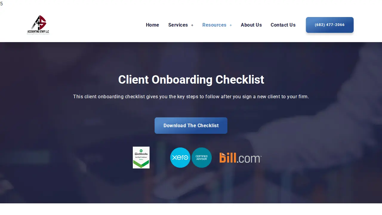 Accounting Staff LLC page