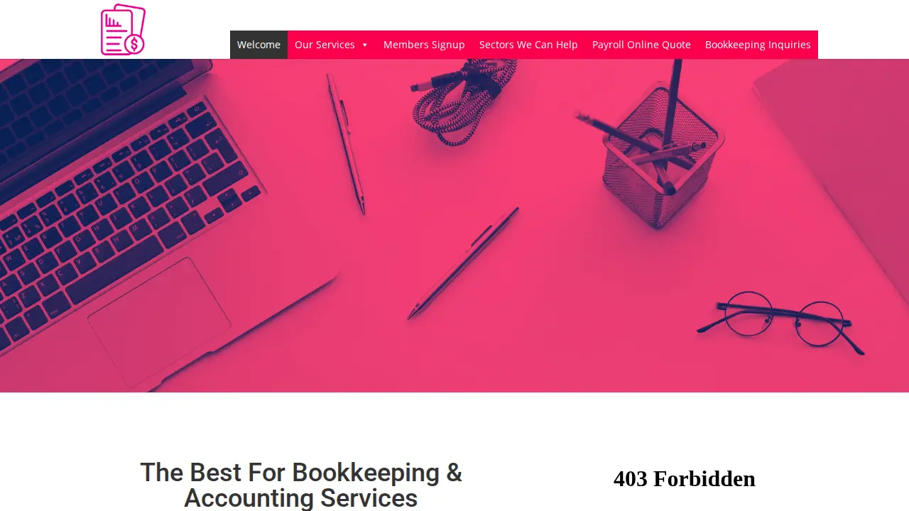Bookkeeping & Tax Services page
