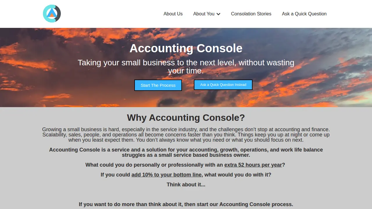 Accounting Console