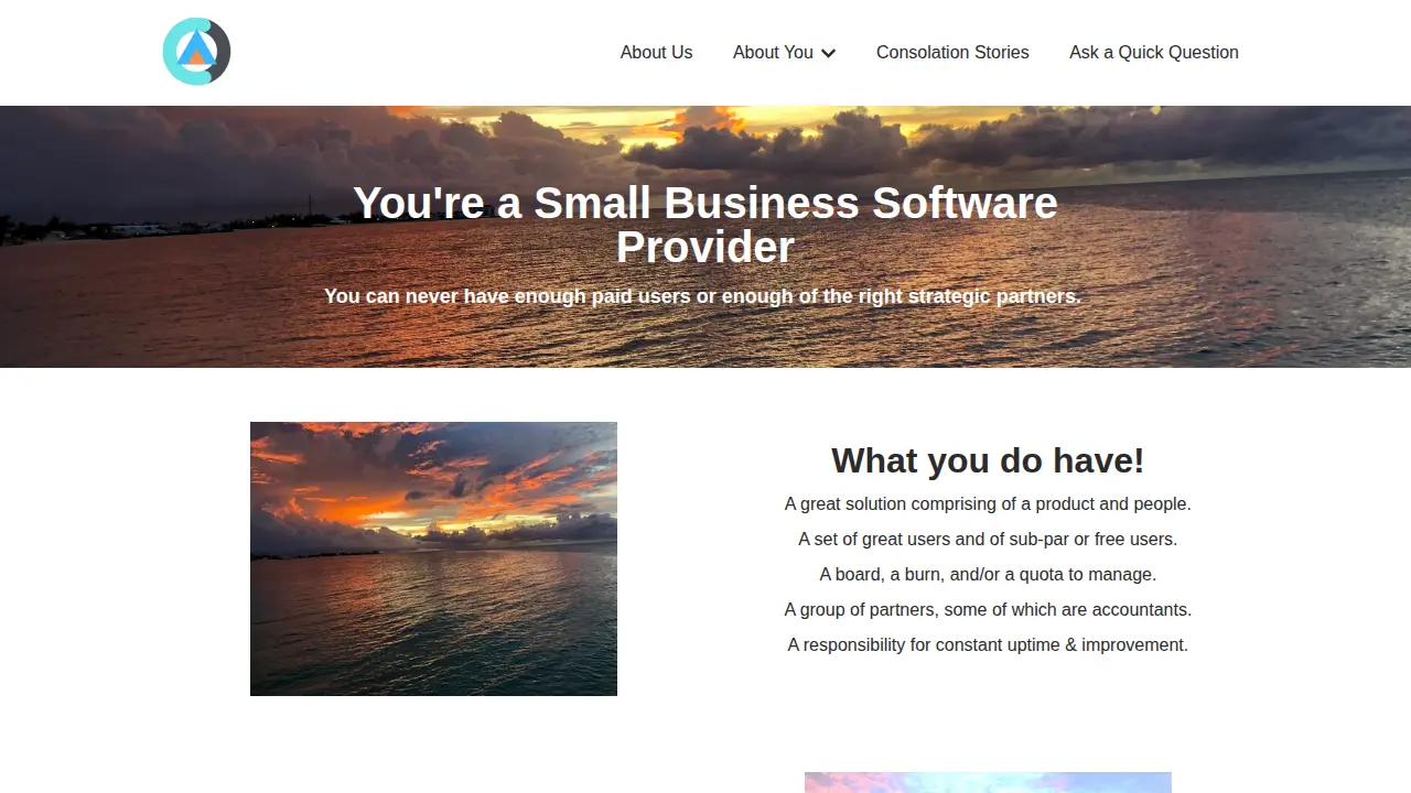 Accounting Console page