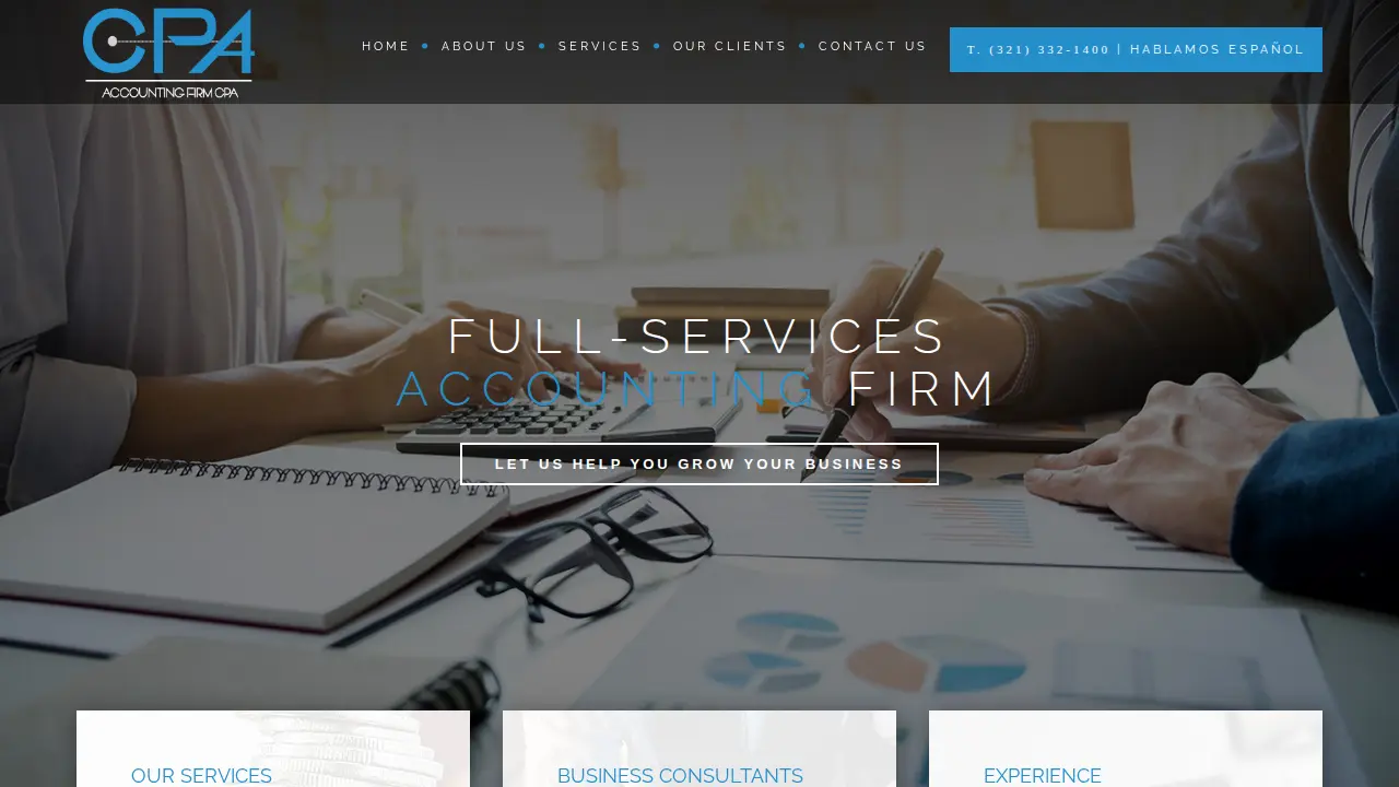 Accounting Firm CPA, LLC page