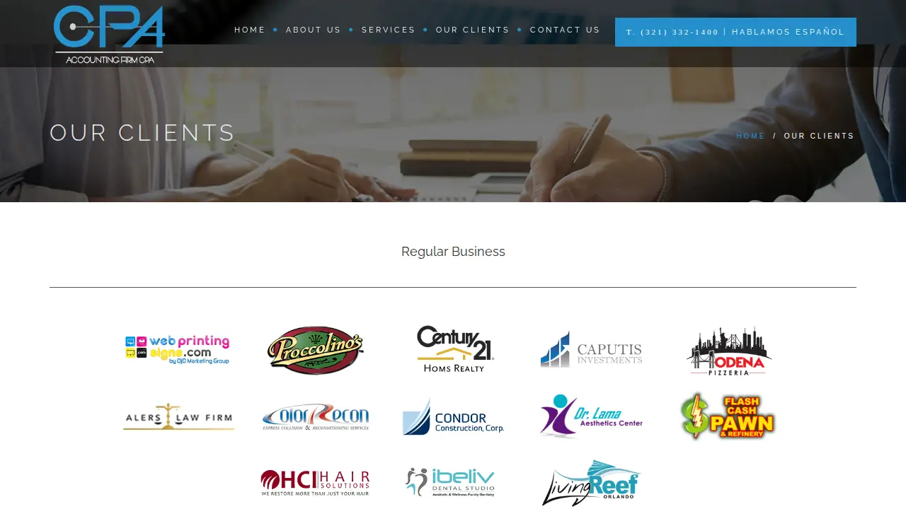 Accounting Firm CPA, LLC page