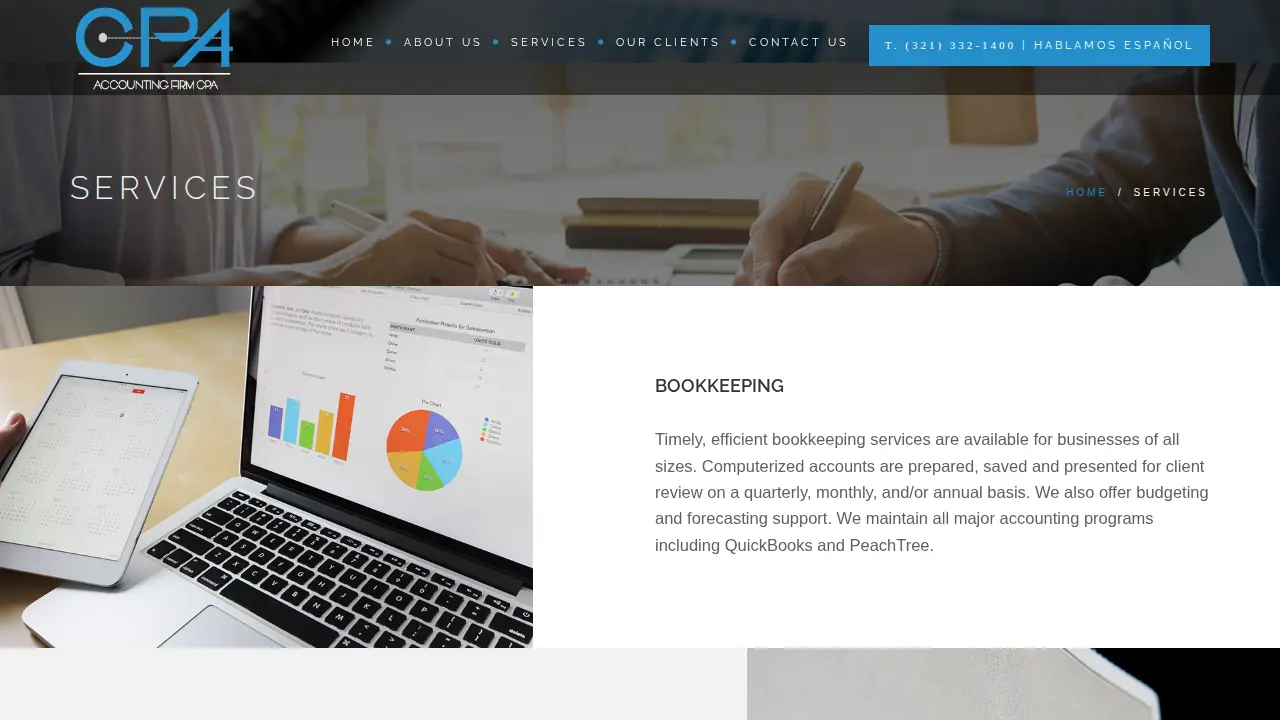 Accounting Firm CPA, LLC page