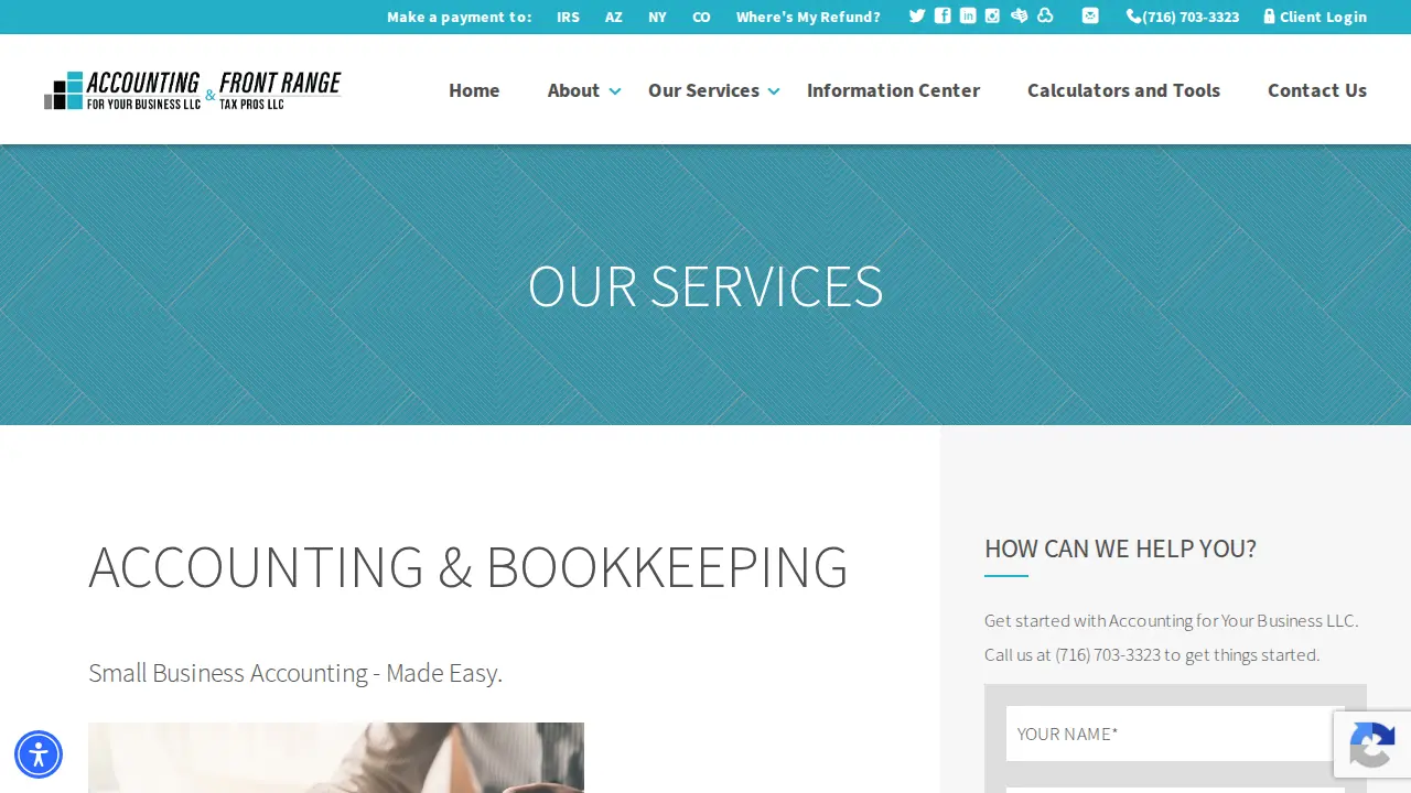 Accounting for Your Business LLC page