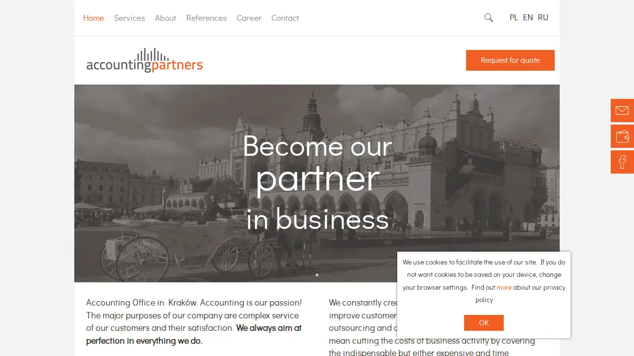 Accounting Partners Sp. z o.o. page