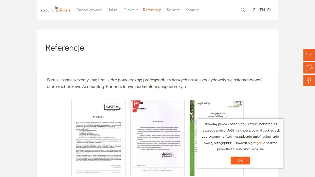 Accounting Partners Sp. z o.o. page