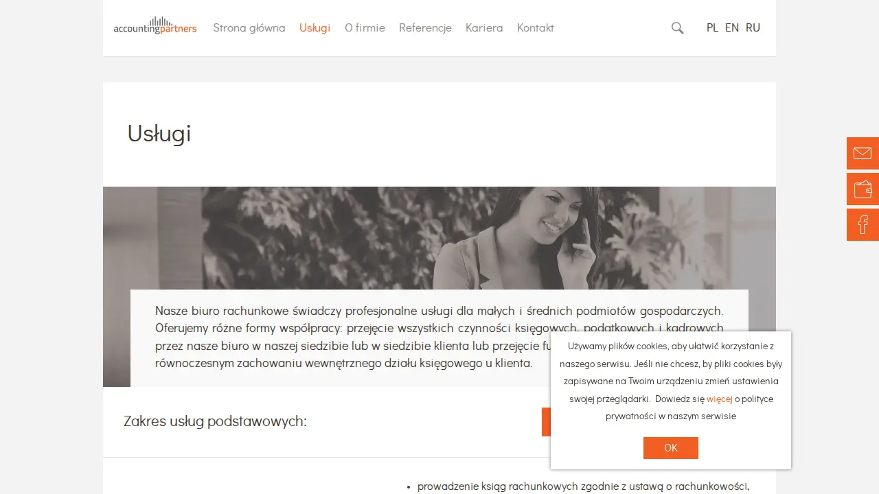 Accounting Partners Sp. z o.o. page