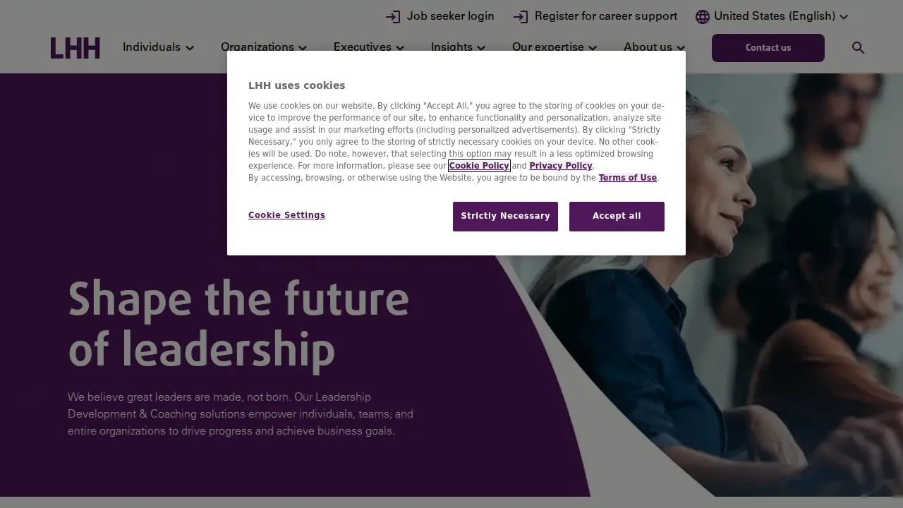Accounting Principals page