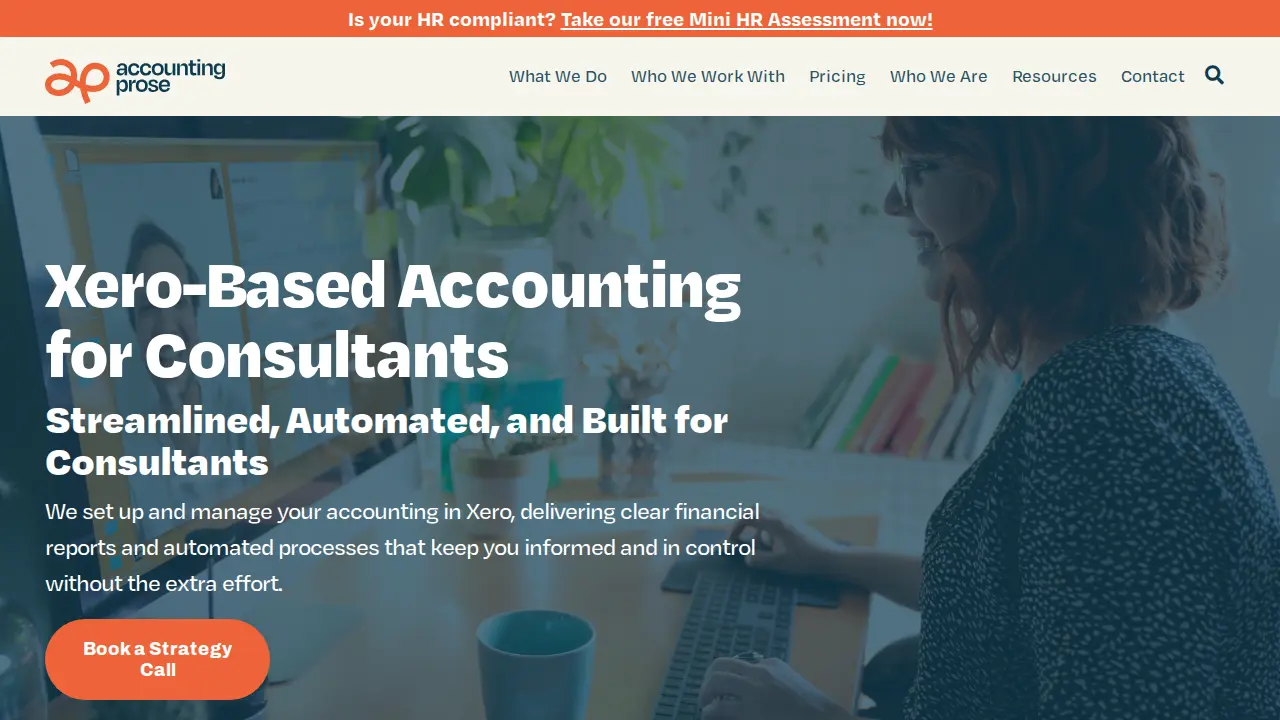 Accountingprose page