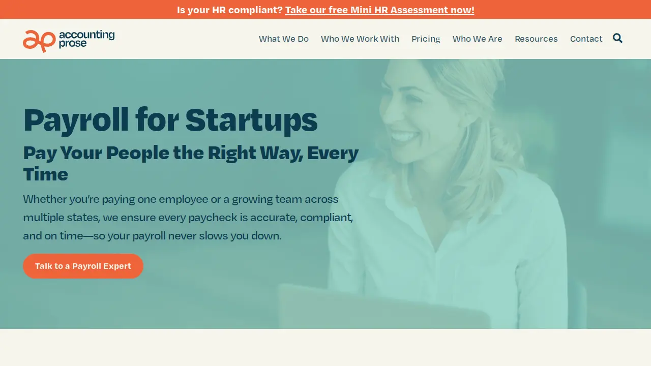 Accountingprose page