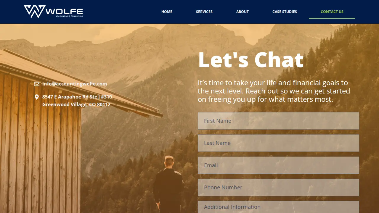 Wolfe Accounting and Consulting page