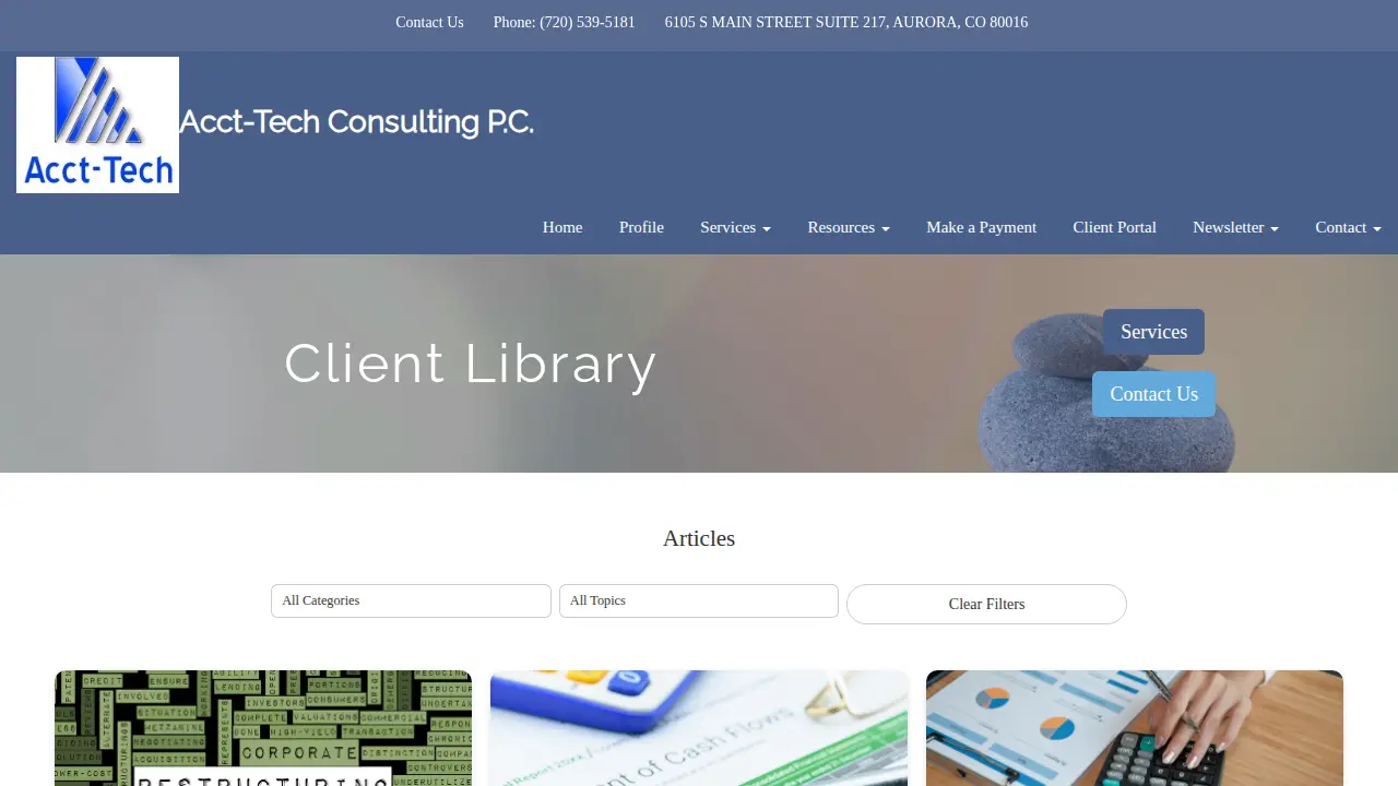 Acct-Tech Consulting P.C. page