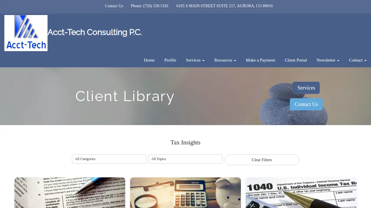 Acct-Tech Consulting P.C. page